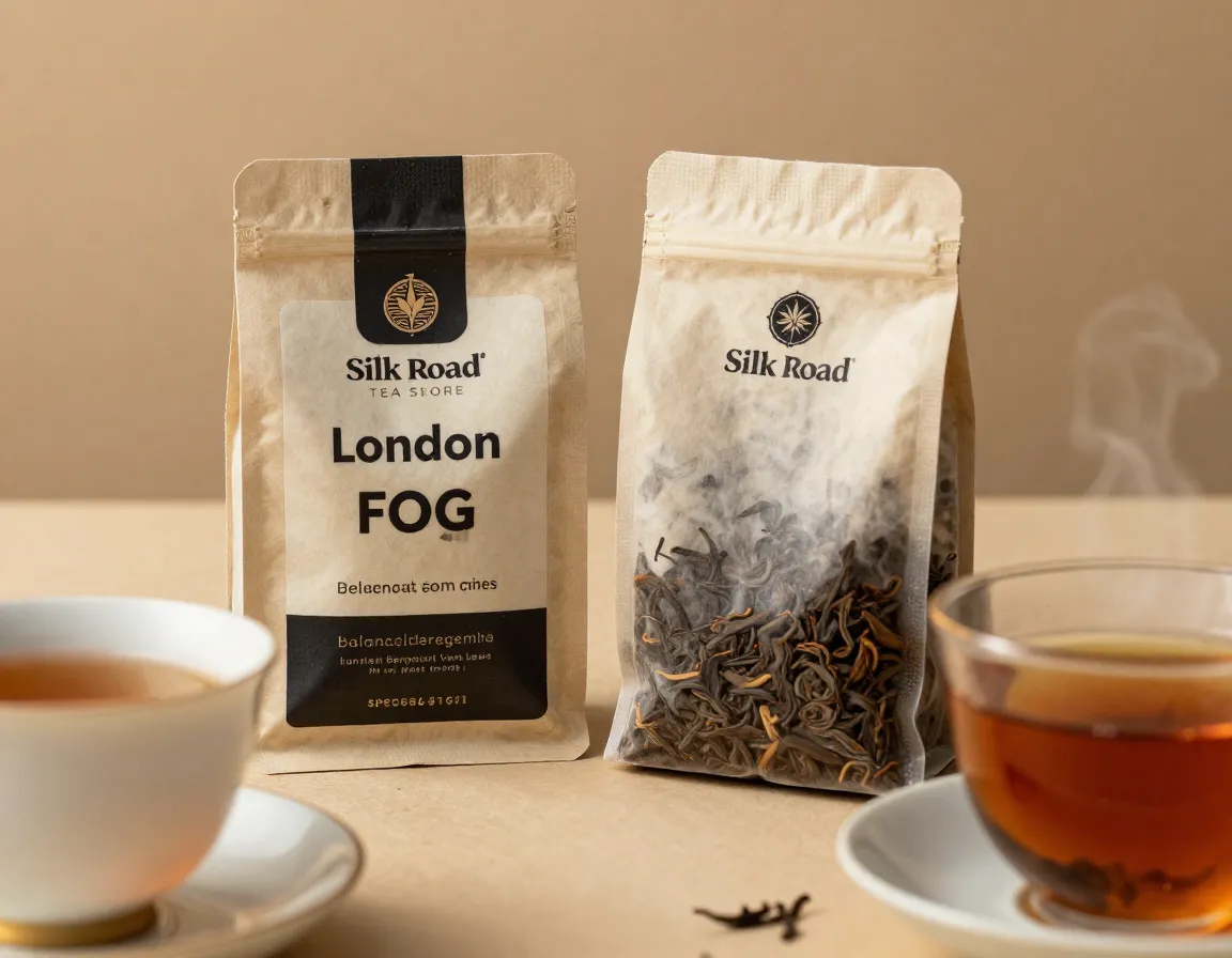 Artisan london fog black tea blend from specialty silk road