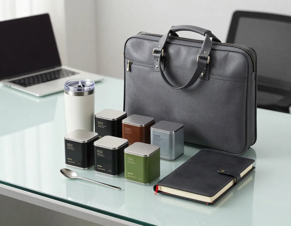 Executive tea service professional office appropriate gift set