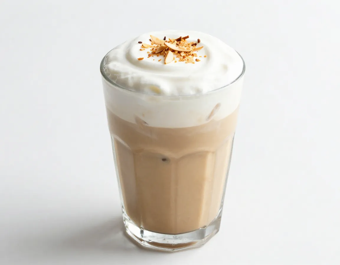 Coconut vanilla sweet cream nitro cold brew dairy free