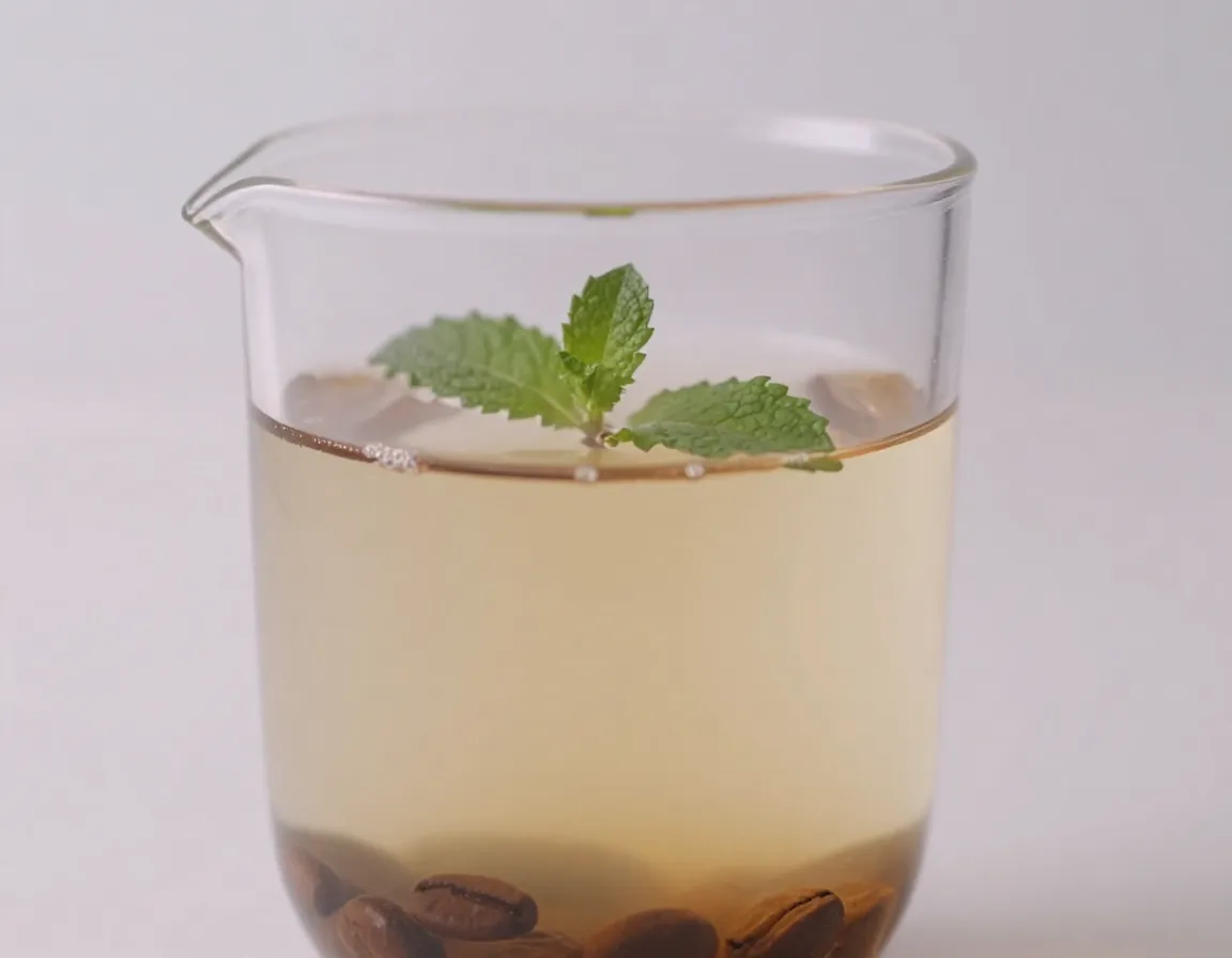 Subtle coffee essence similar to coffee infused water