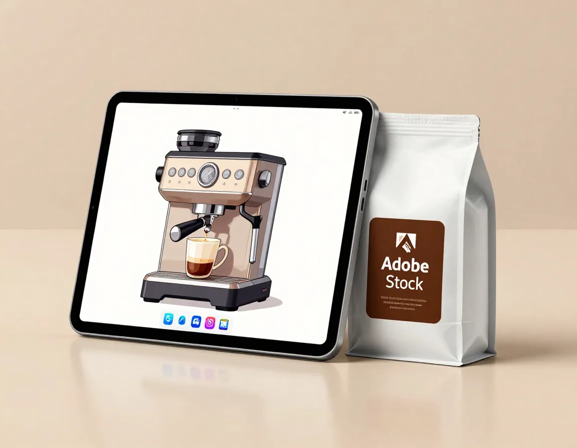 Adobe stock premium royalty free coffee vectors for professional projects