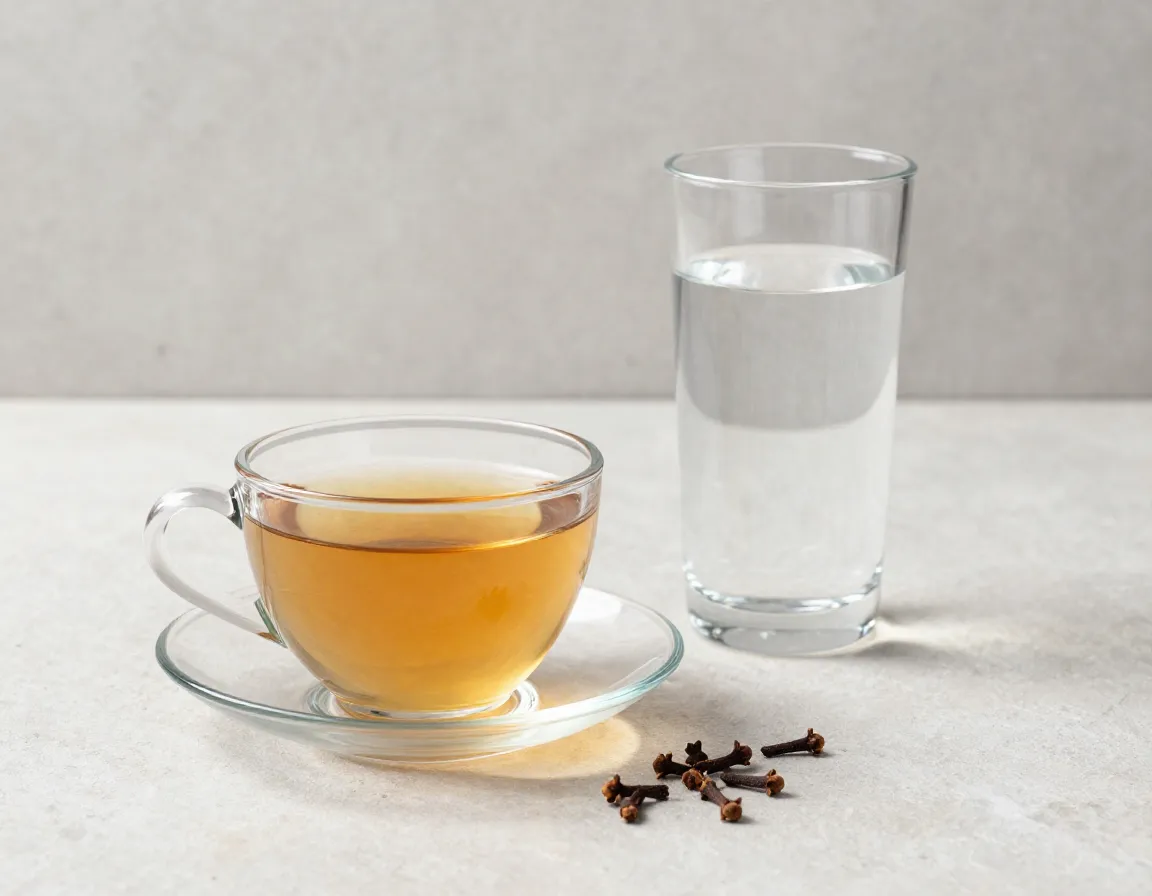 Liver health support from moderate consumption of clove tea