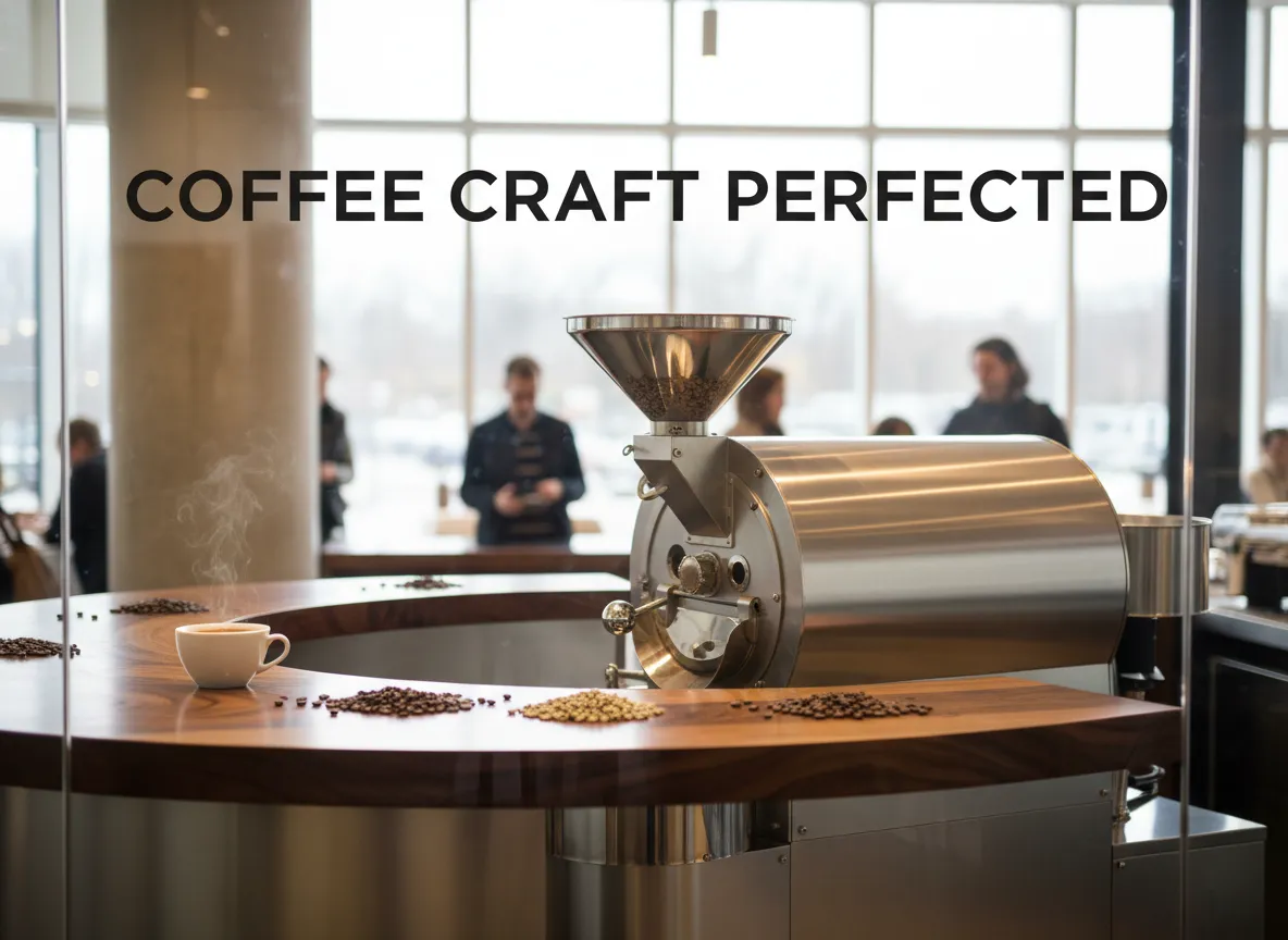 Heart coffee roaster central transparent design modern cafe ambiance