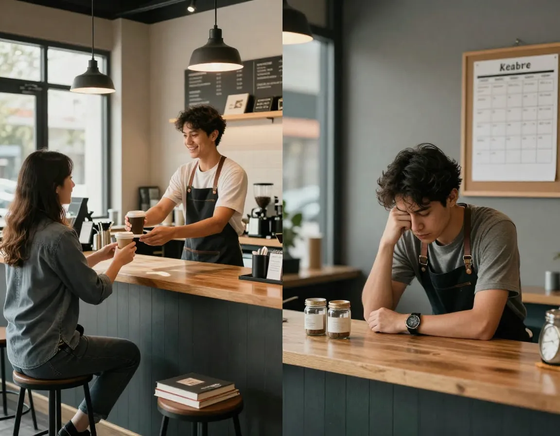 Part time vs full time employment realities for a barista