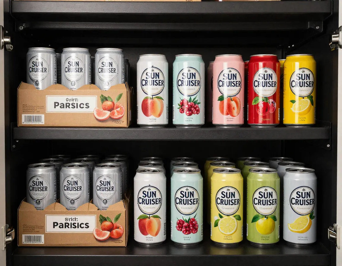 Seasonal storage of sun cruiser cans in a cool dry place