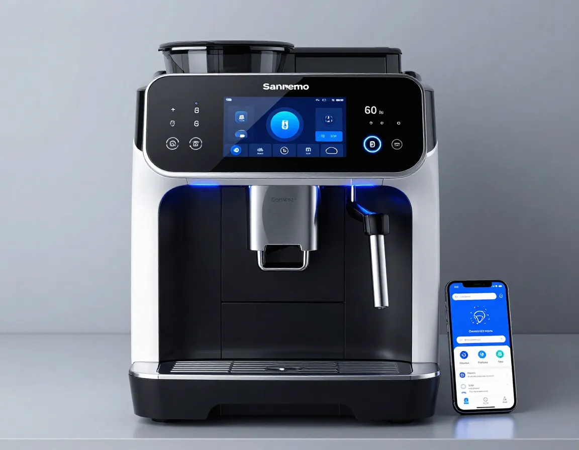 Sanremo zoe modern smart connected coffee machine