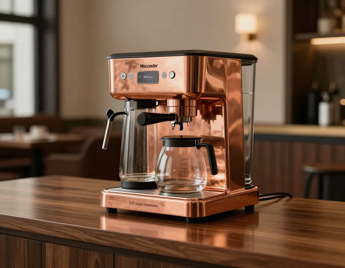 Moccamaster cdt grand commercial copper brewer