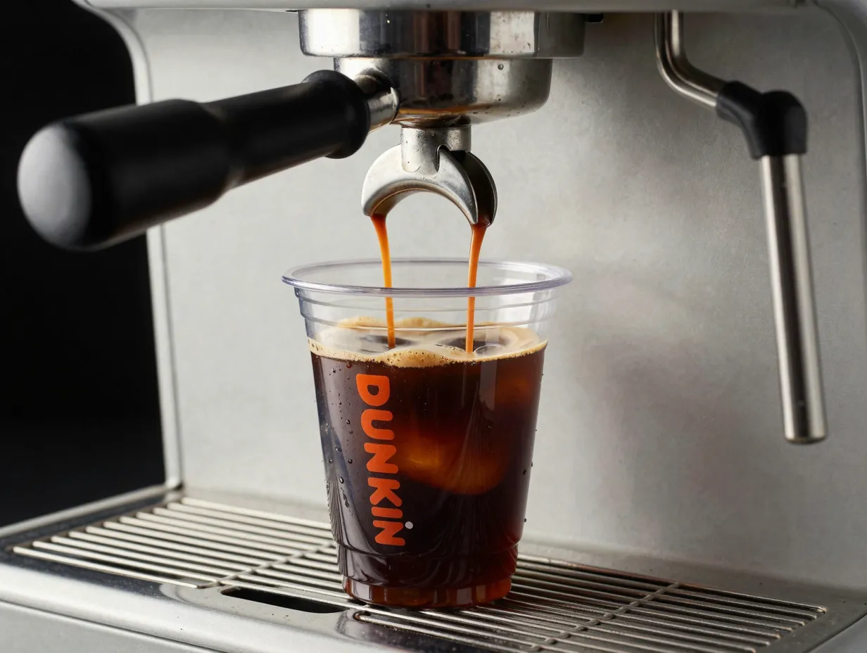 Dunkin americano coffee purists bold espresso hot shot
