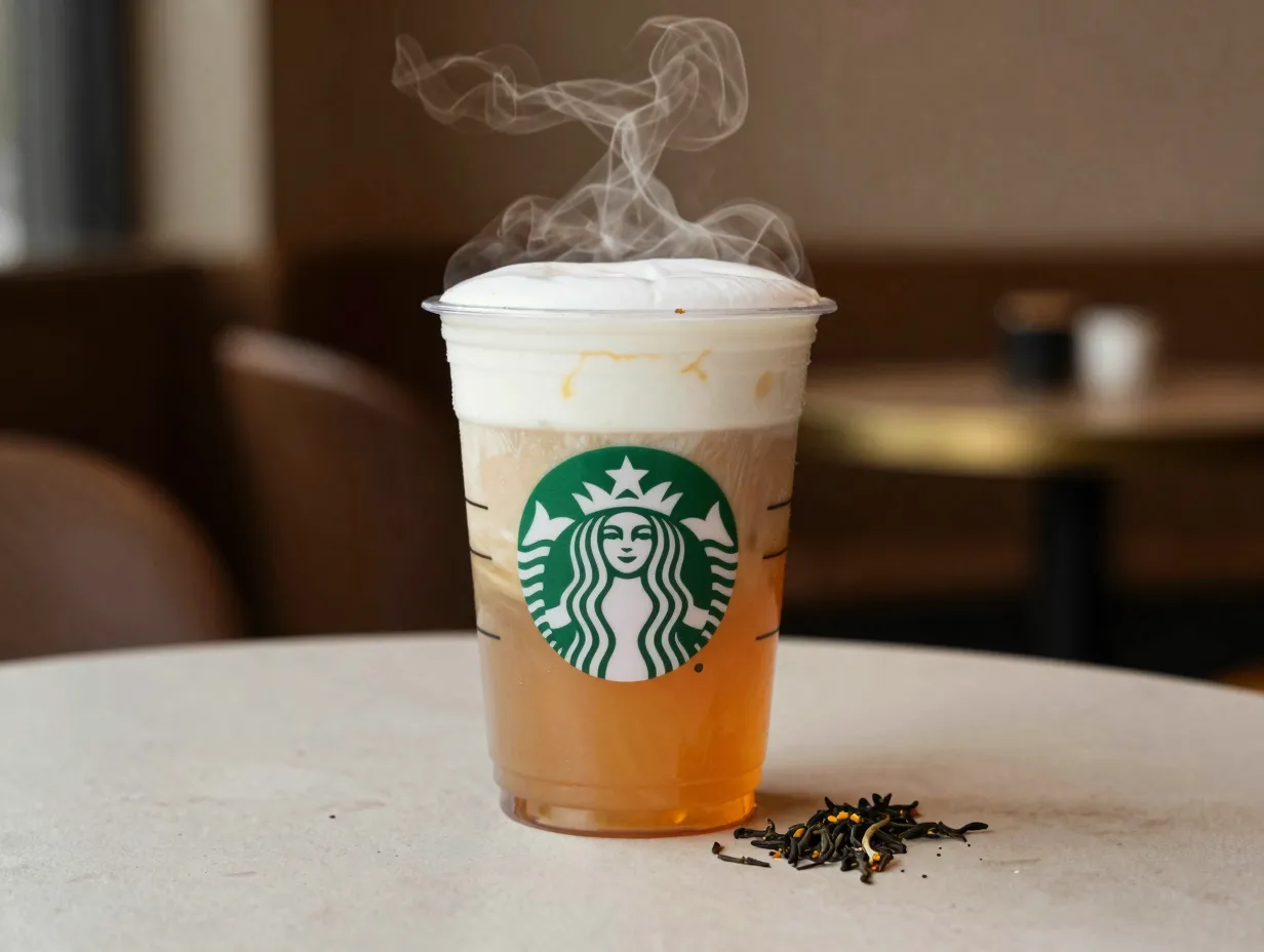 London fog tea latte earl grey tea with steamed milk