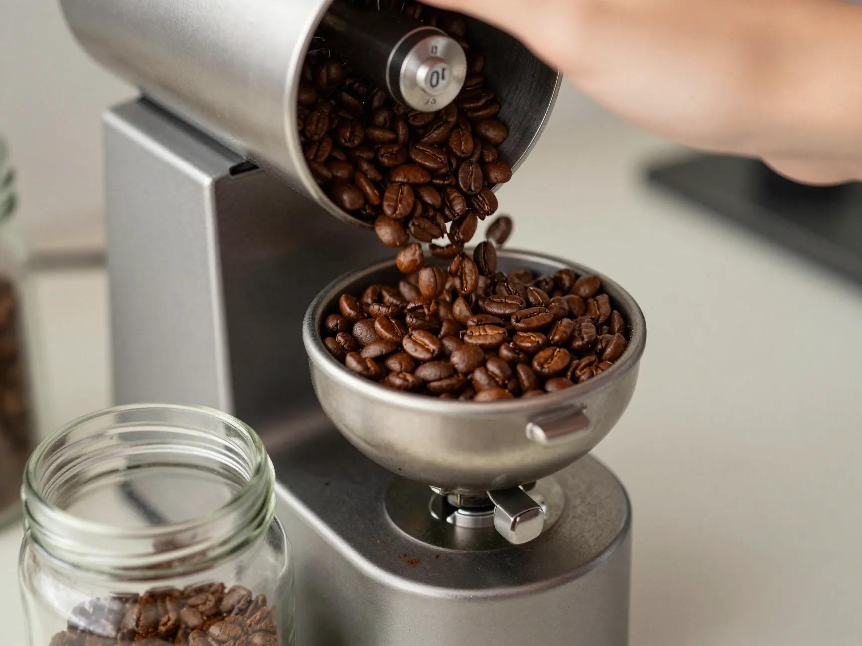 Grinding beans too far in advance burr grinder with whole beans