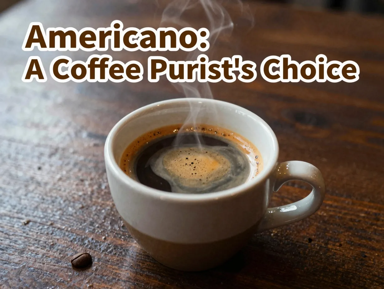 Pure espresso crema black coffee mug bean table focus