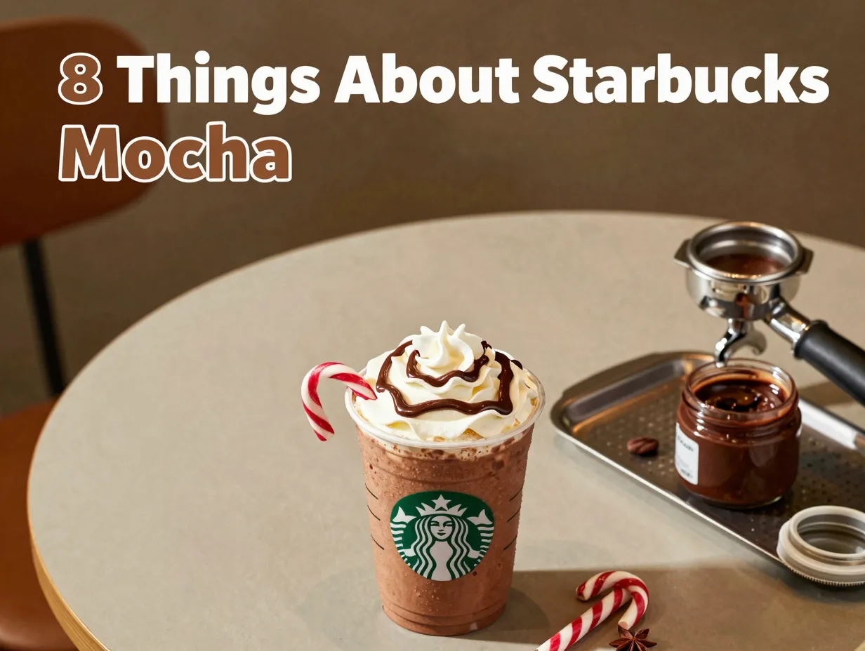 Starbucks mocha cup espresso chocolate sauce peppermint reveal