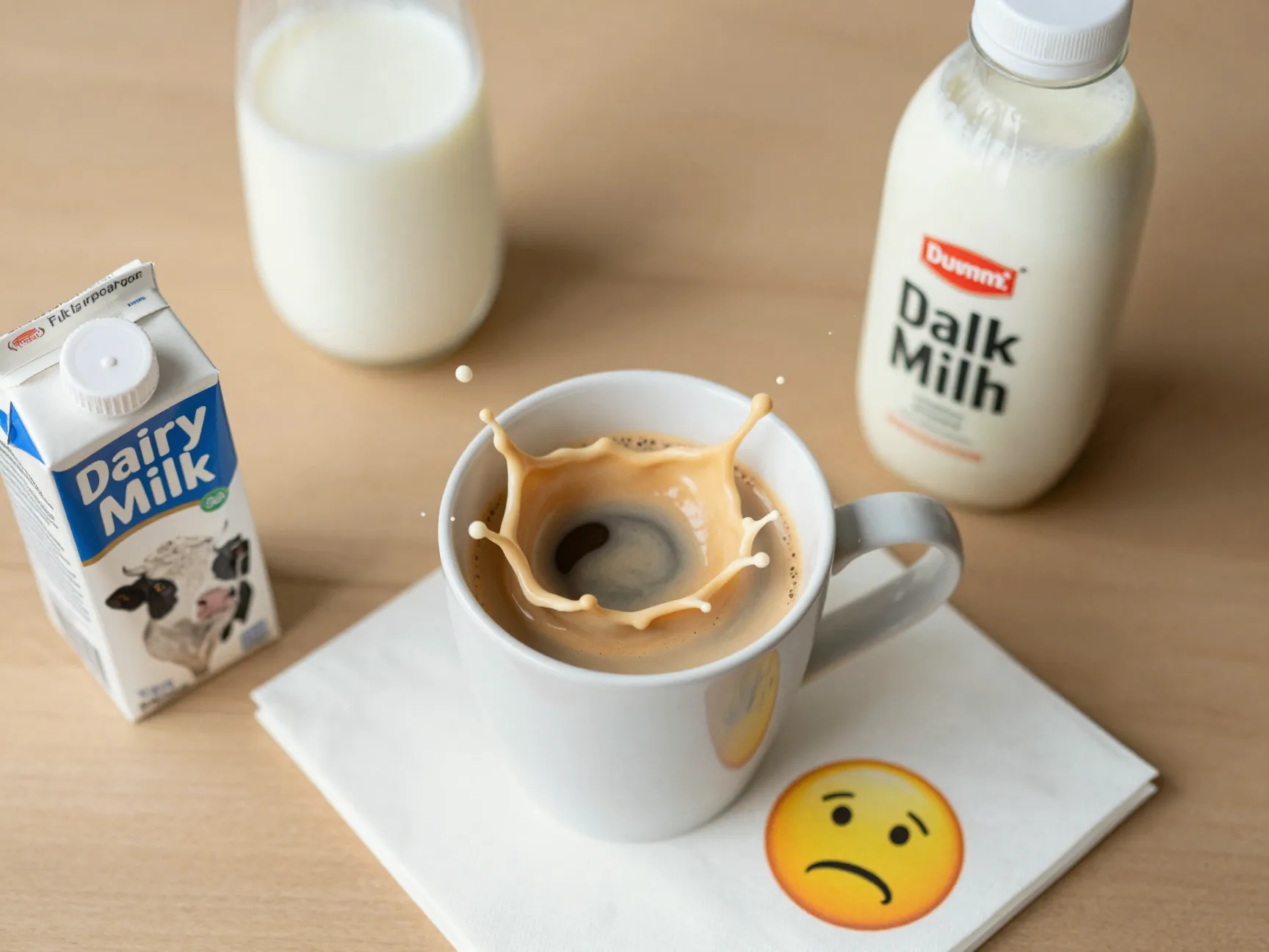 Dairy milk creamers hidden trigger bloating