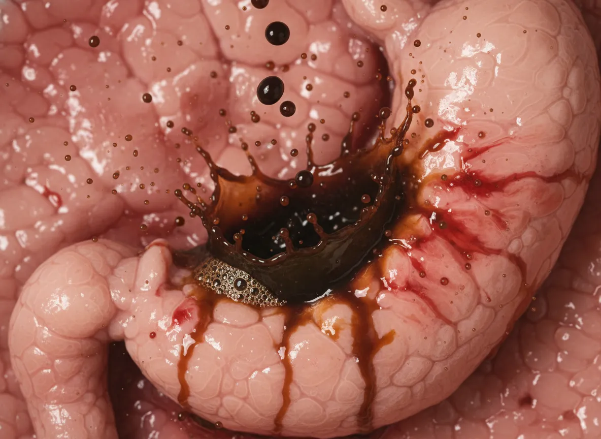 High acidity coffee irritating sensitive stomach lining