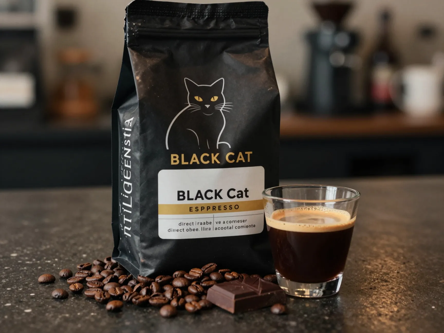 Intelligentsia black cat classic espresso bag direct trade chocolate notes