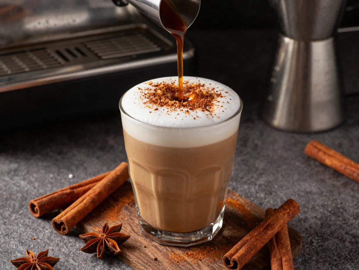 Custom spiced chai maximum spice build no water whole milk