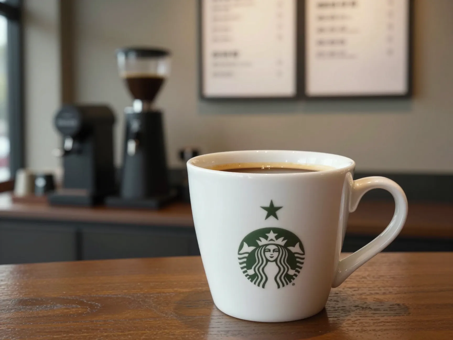 Starbucks reserve single origin espresso in clover brewed ceramic cup