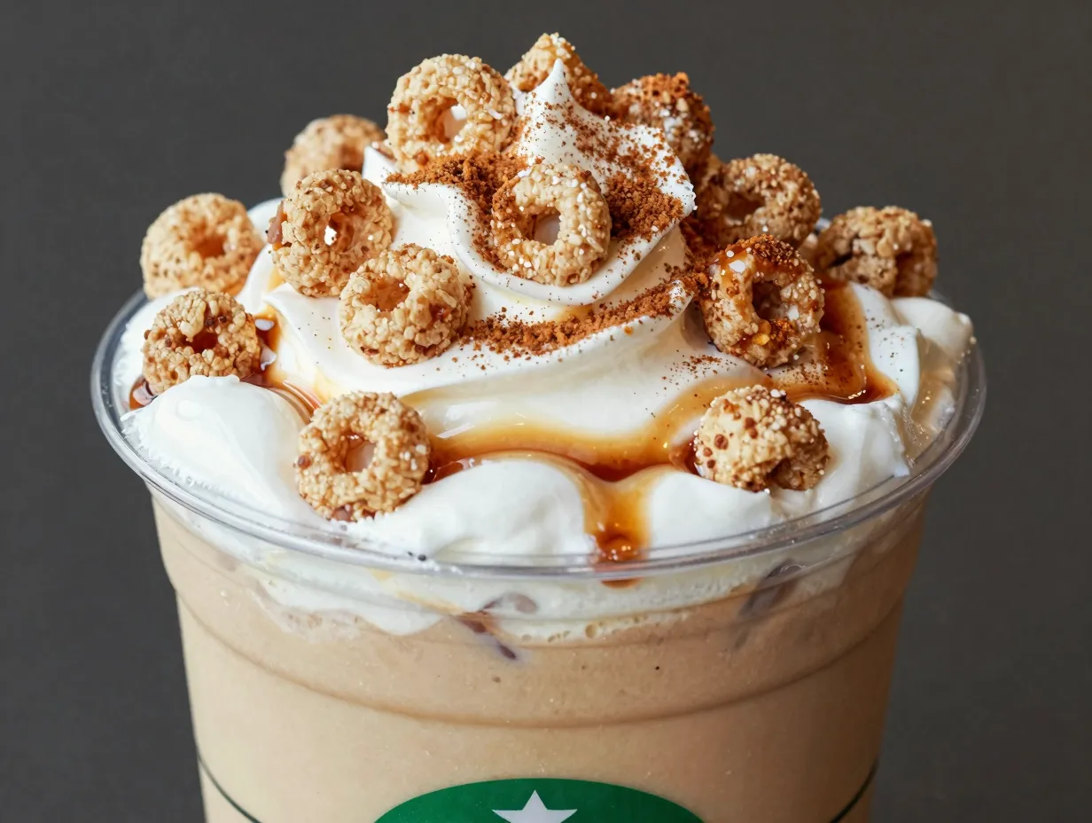Cinnamon toast crunch latte white chocolate cinnamon