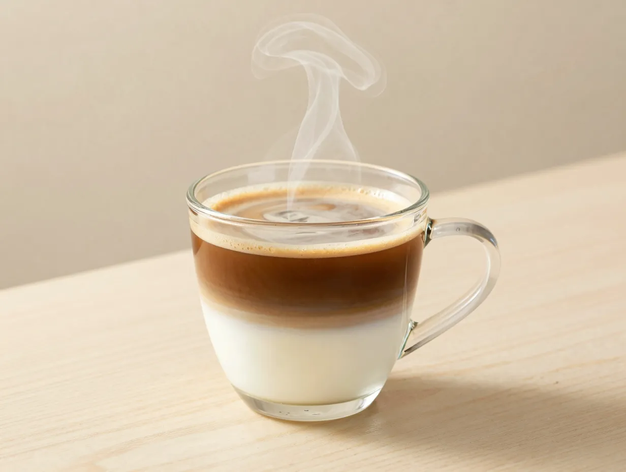 An elegant upgrade from plain drip coffee is a steaming caffe misto