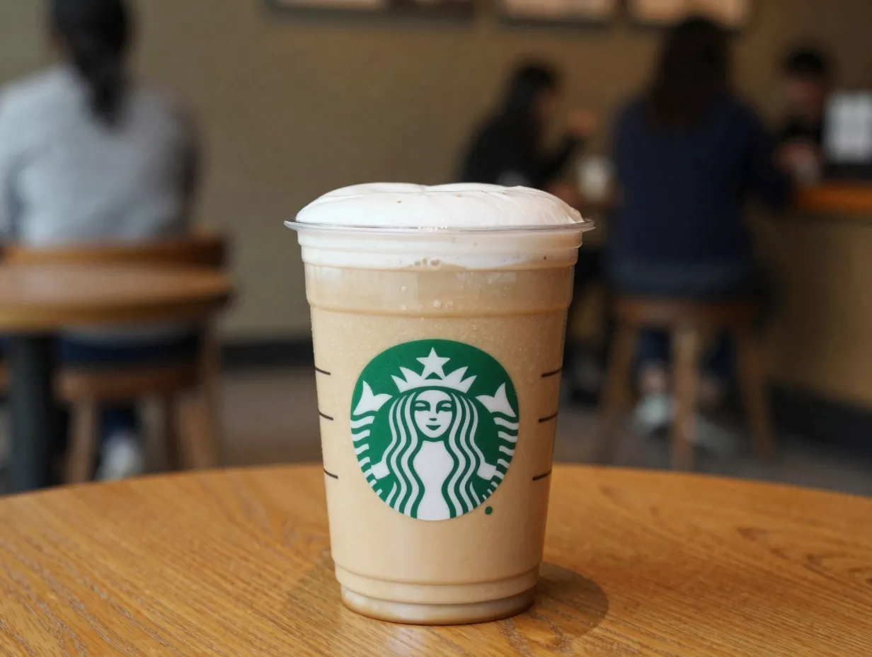 A reliable crowd pleaser blonde espresso latte in a tall cup