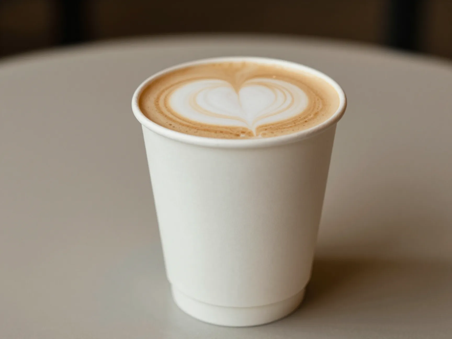 French vanilla macchiato with half vanilla and half hazelnut syrup