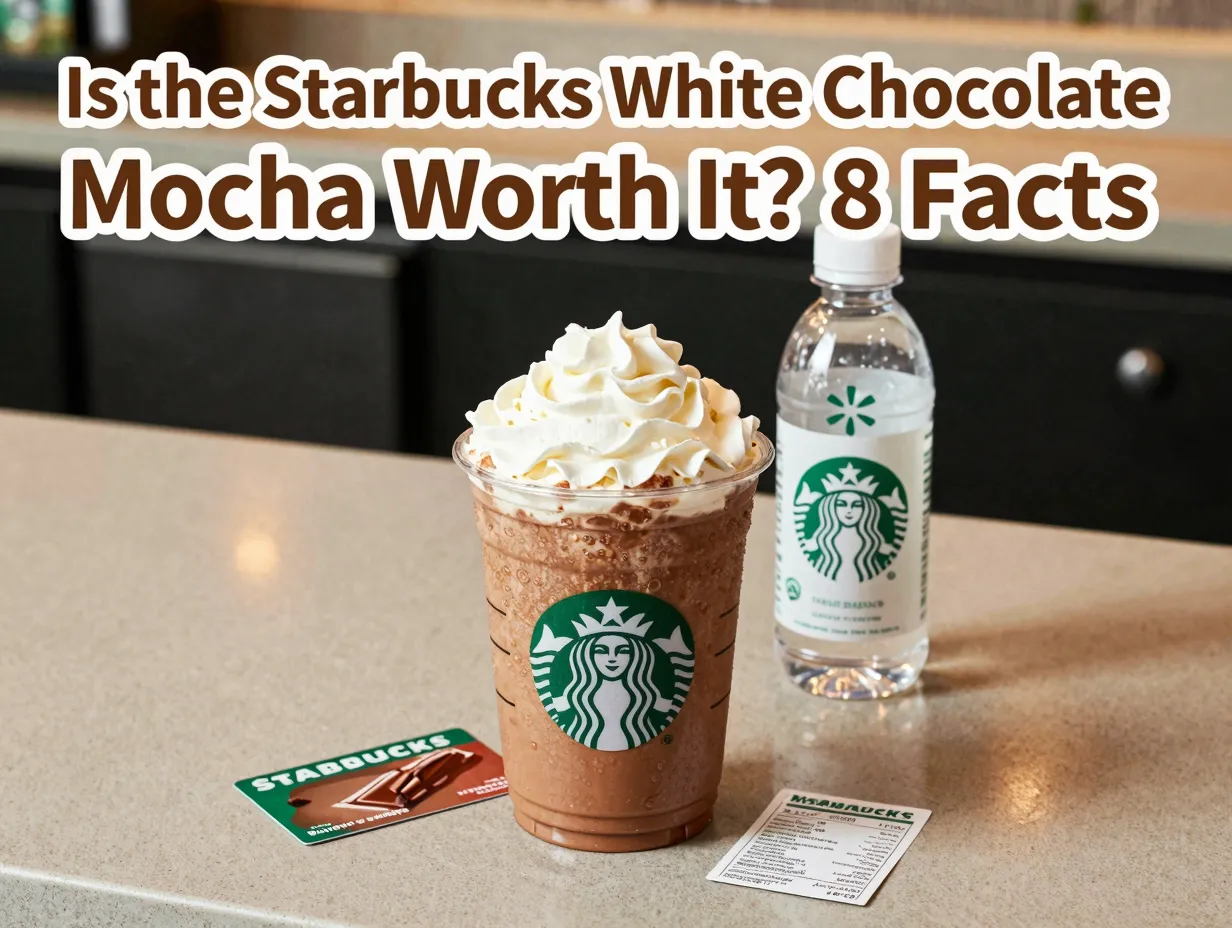 Starbucks white chocolate mocha counter product review