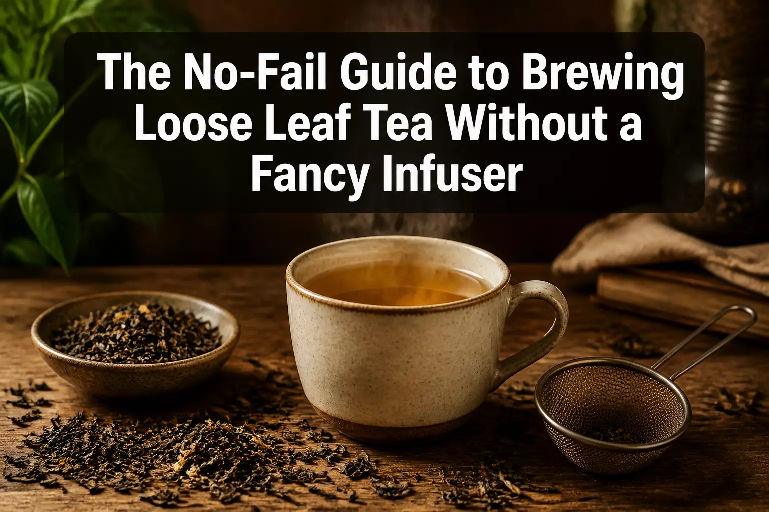 Loose leaf tea guide no infuser needed