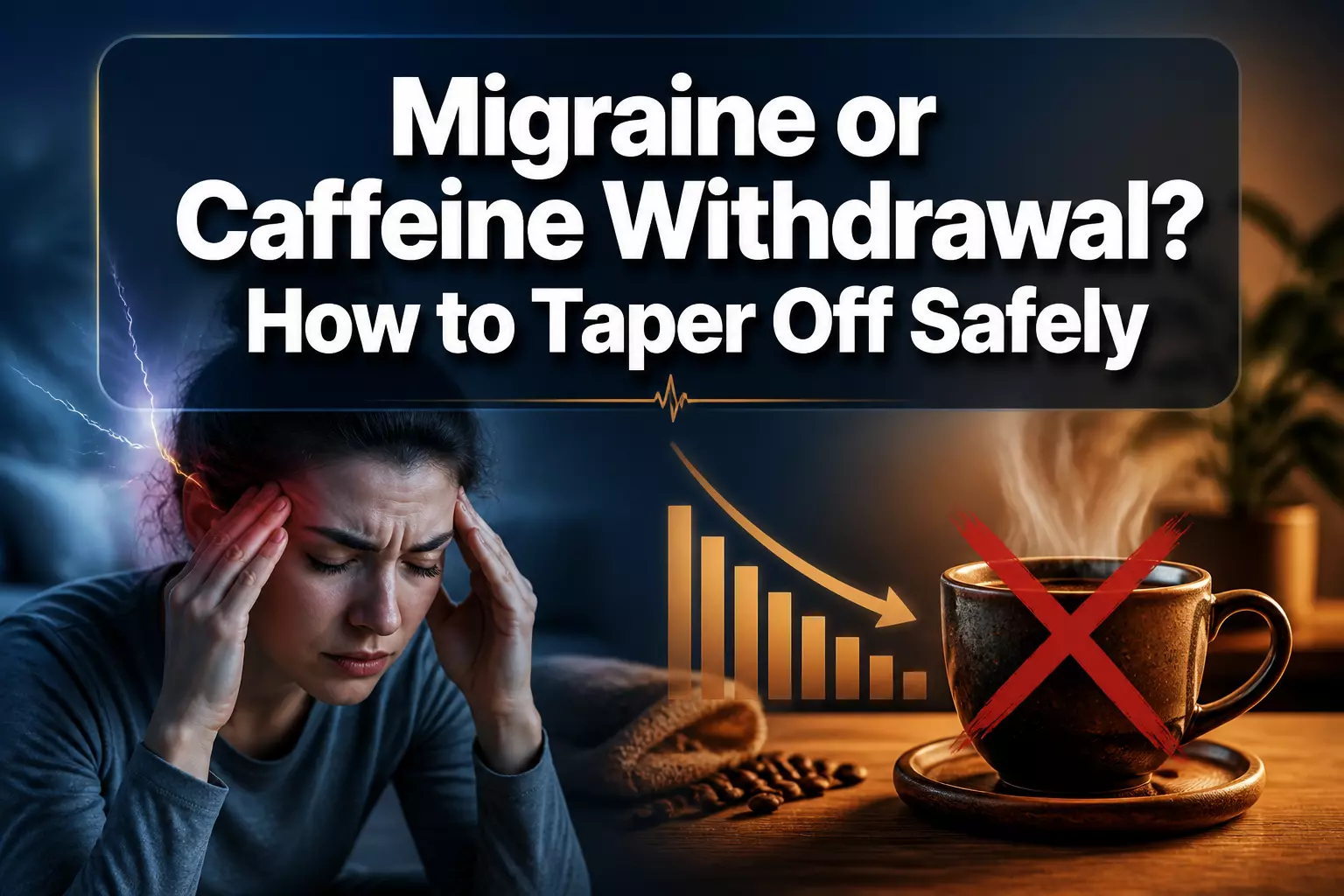Migraine or caffeine withdrawal taper guide