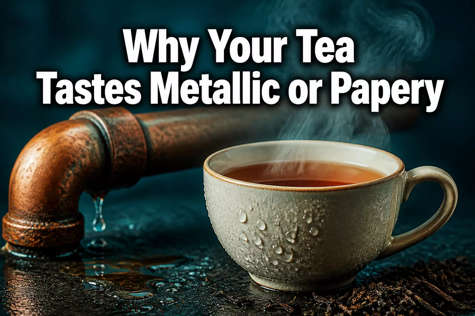 Tea metallic papery taste causes hero guide