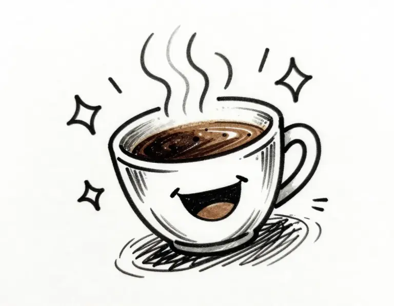 Read more about the article 8 Easy Coffee Cup Doodles to Master in 5 Minutes