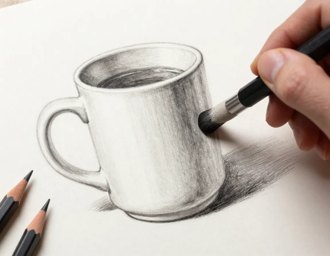 Read more about the article 8 Simple Steps for a Perfect Drawing of a Coffee Mug