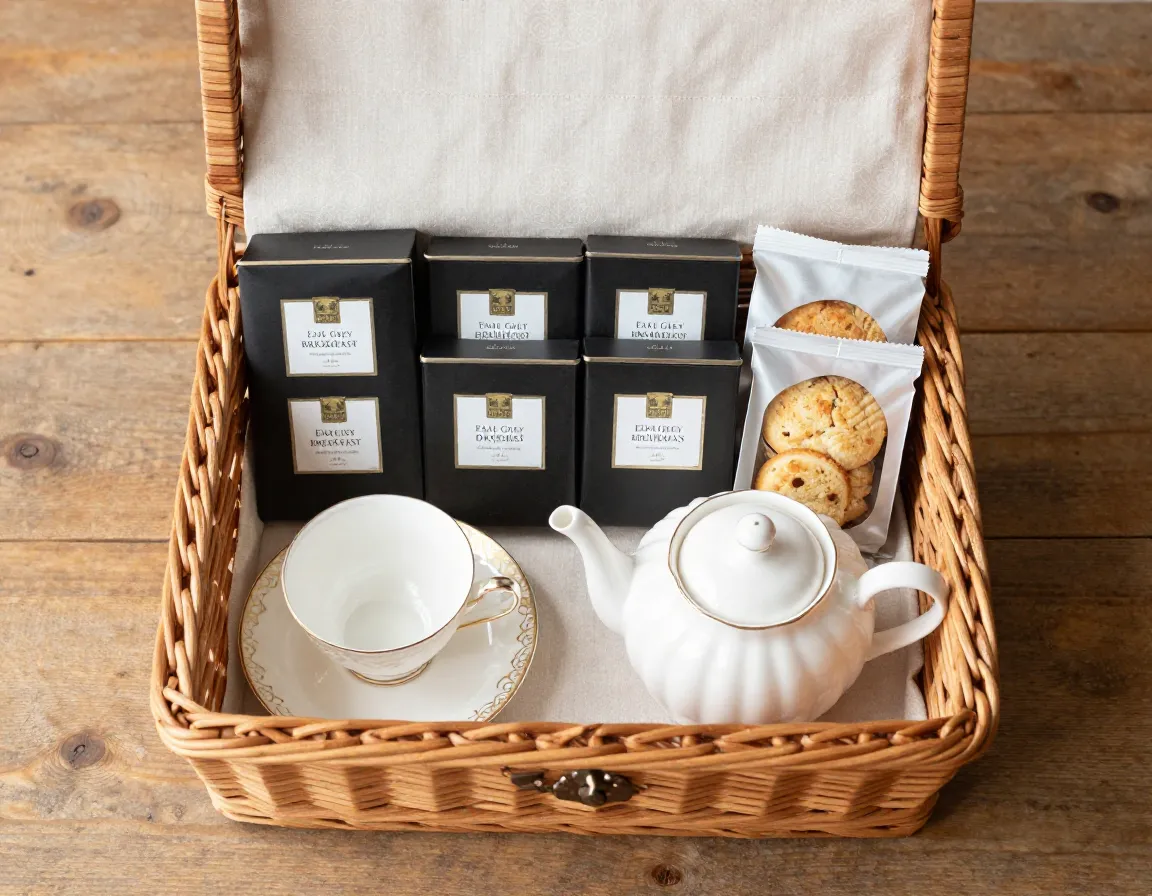Read more about the article 8 All-Inclusive Tea Set in Basket Kits for Easy Gifting