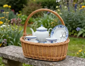 Read more about the article 9 Charming Picnic Basket Tea Sets for Your Next Outdoor Adventure
