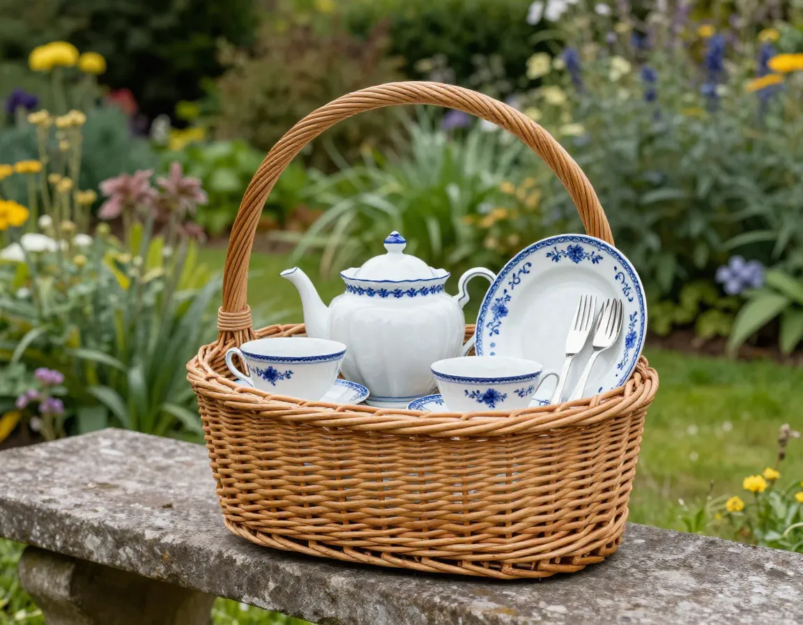 Read more about the article 9 Charming Picnic Basket Tea Sets for Your Next Outdoor Adventure