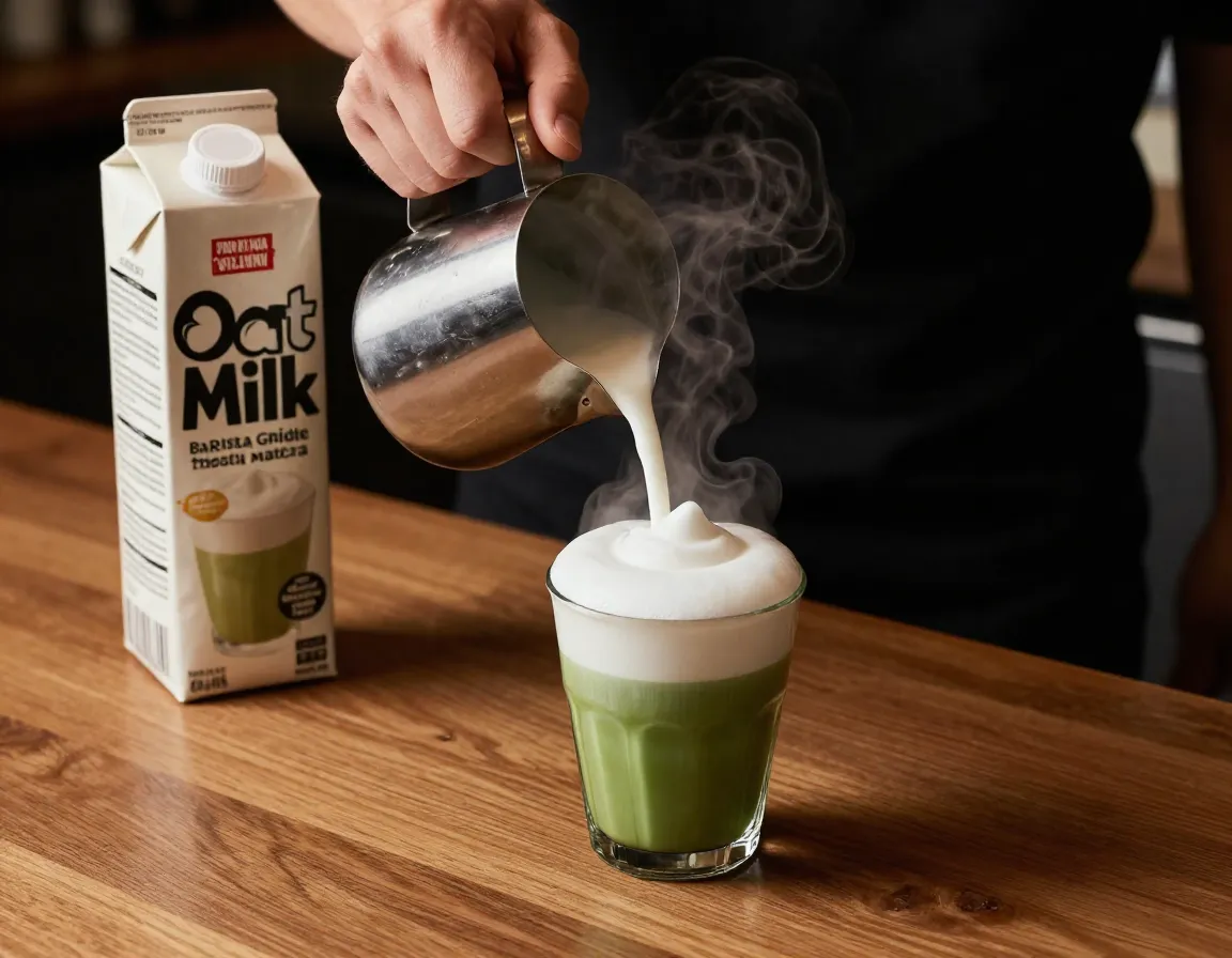 Read more about the article 8 Best Milks for a Matcha Latte (Dairy, Nut, & Oat Tested)