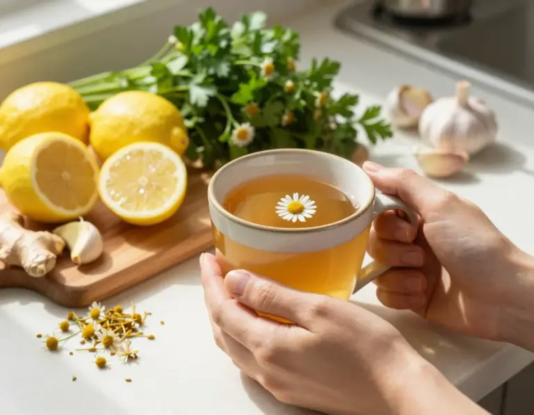 Read more about the article 9 Calming Benefits of Chamomile Tea for Sleep and Anxiety