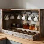 8 Handcrafted Wooden Tea Bag Organizers for a Rustic Kitchen