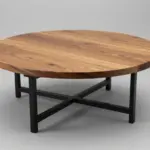 8 Industrial Round Coffee Tables to Anchor Your Modern Living Room