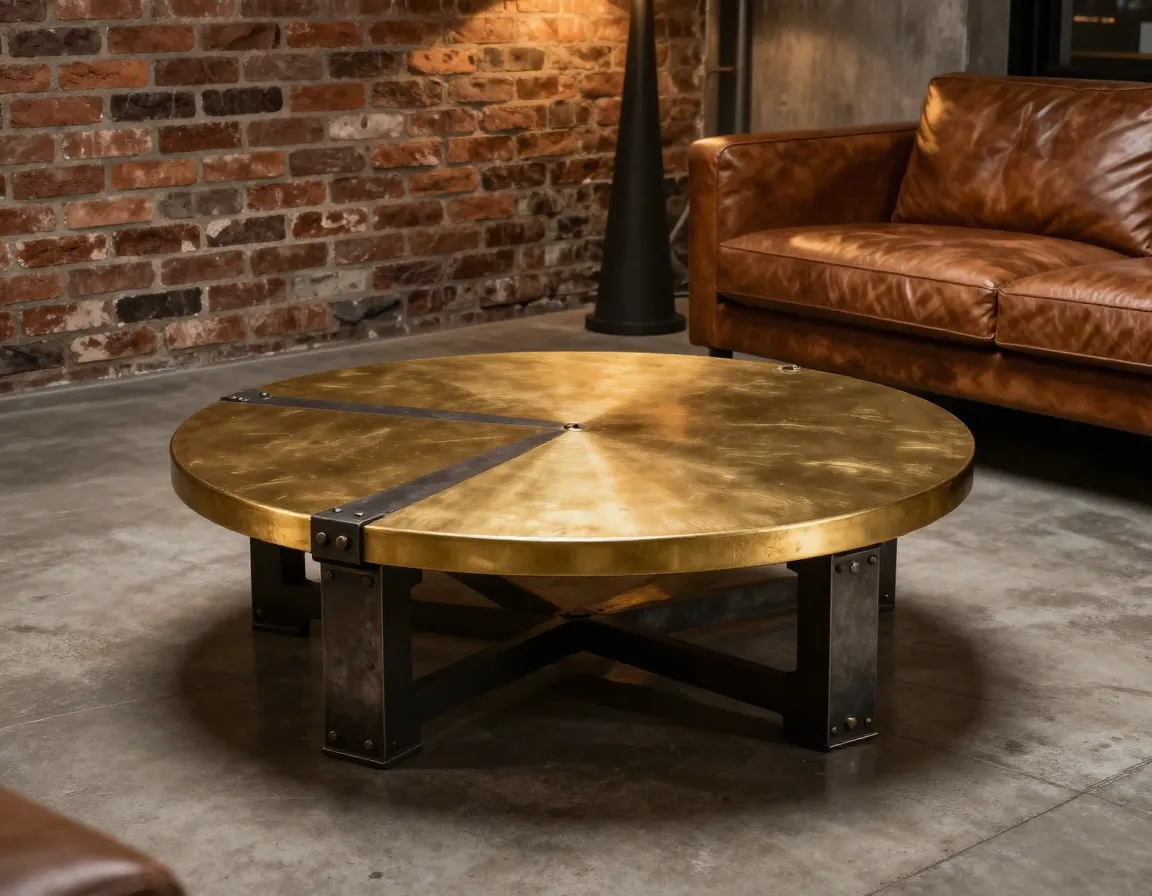 Read more about the article 8 Glamorous Round Gold Metal Coffee Tables to Elevate Your Lounge