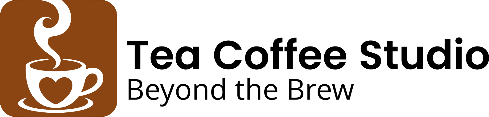 Teacoffeestudio Logo Whitebg