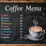 8 Eye-Catching Coffee Menu Board Ideas to Boost Sales