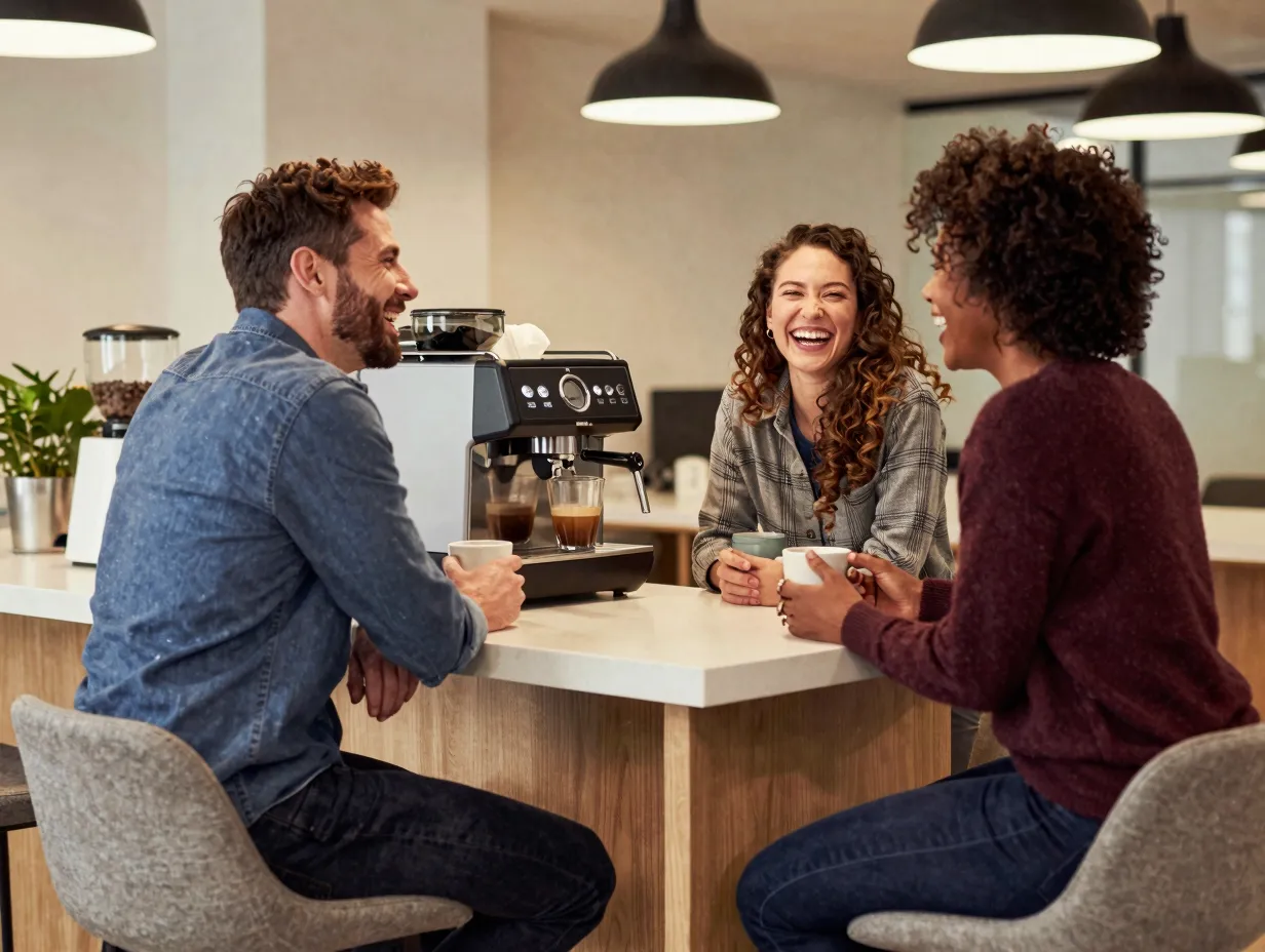 Read more about the article 9 Ways Better Coffee in the Office Boosts Morale & Productivity